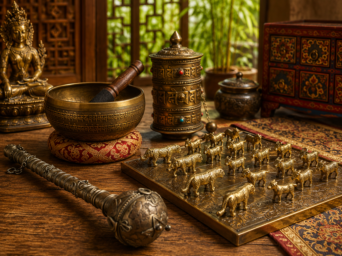 Asie - Animaux & Objets Rituels
