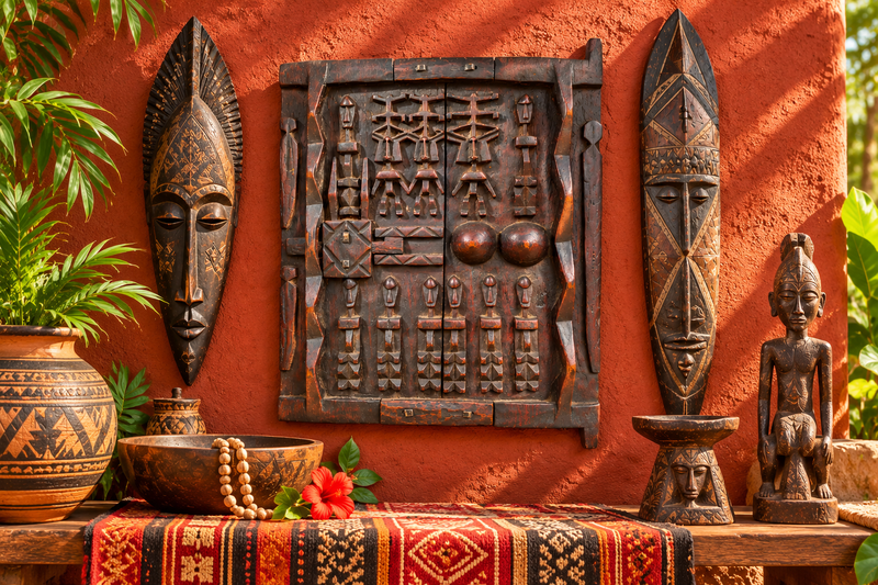 Afrique - Masques & Sculptures Murales