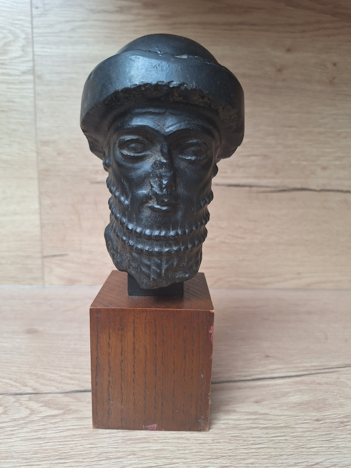 Tête royale dite « Hammurabi » – Reproduction d'œuvre du Louvre – Mésopotamie