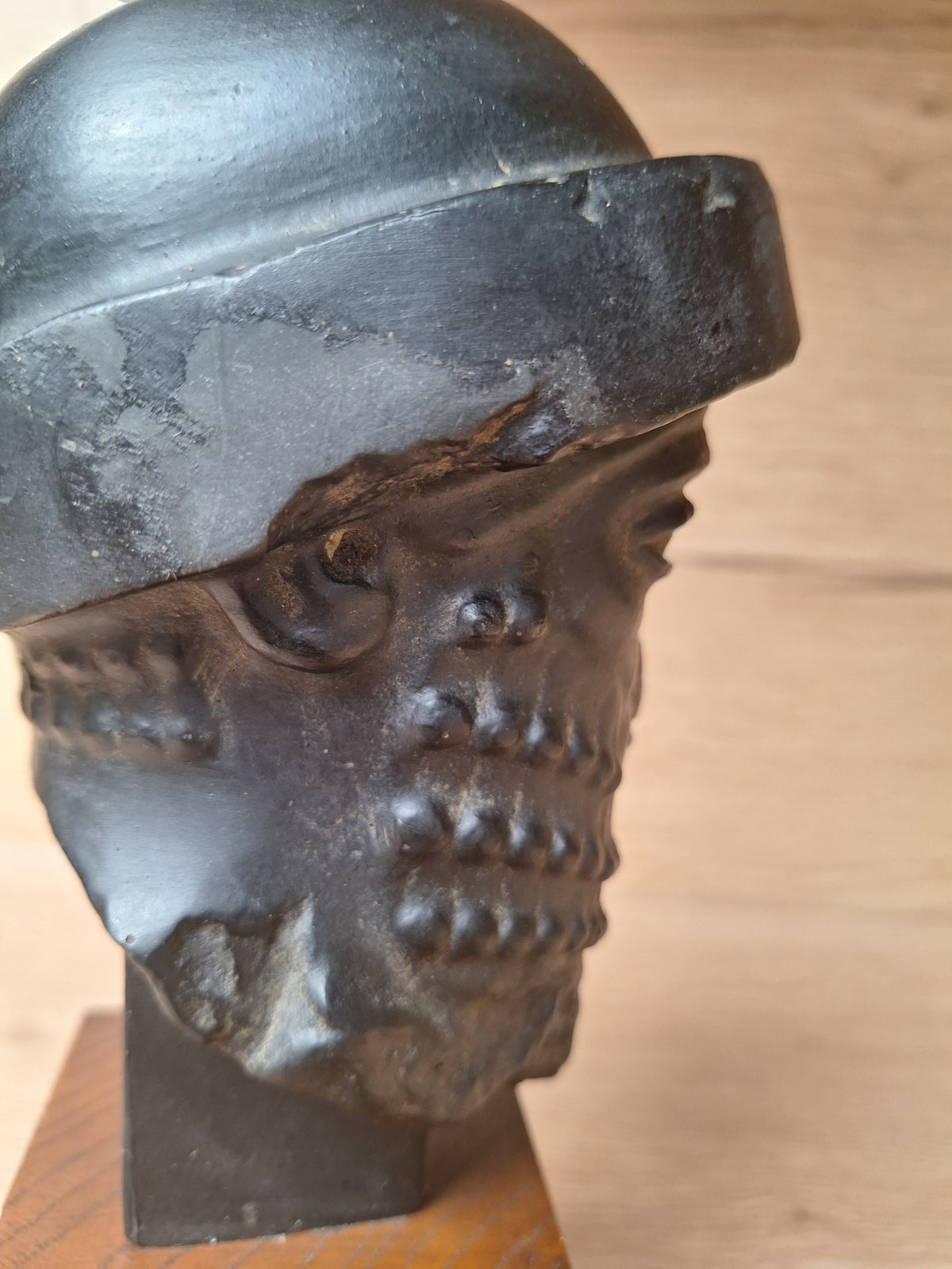 Tête royale dite « Hammurabi » – Reproduction d'œuvre du Louvre – Mésopotamie