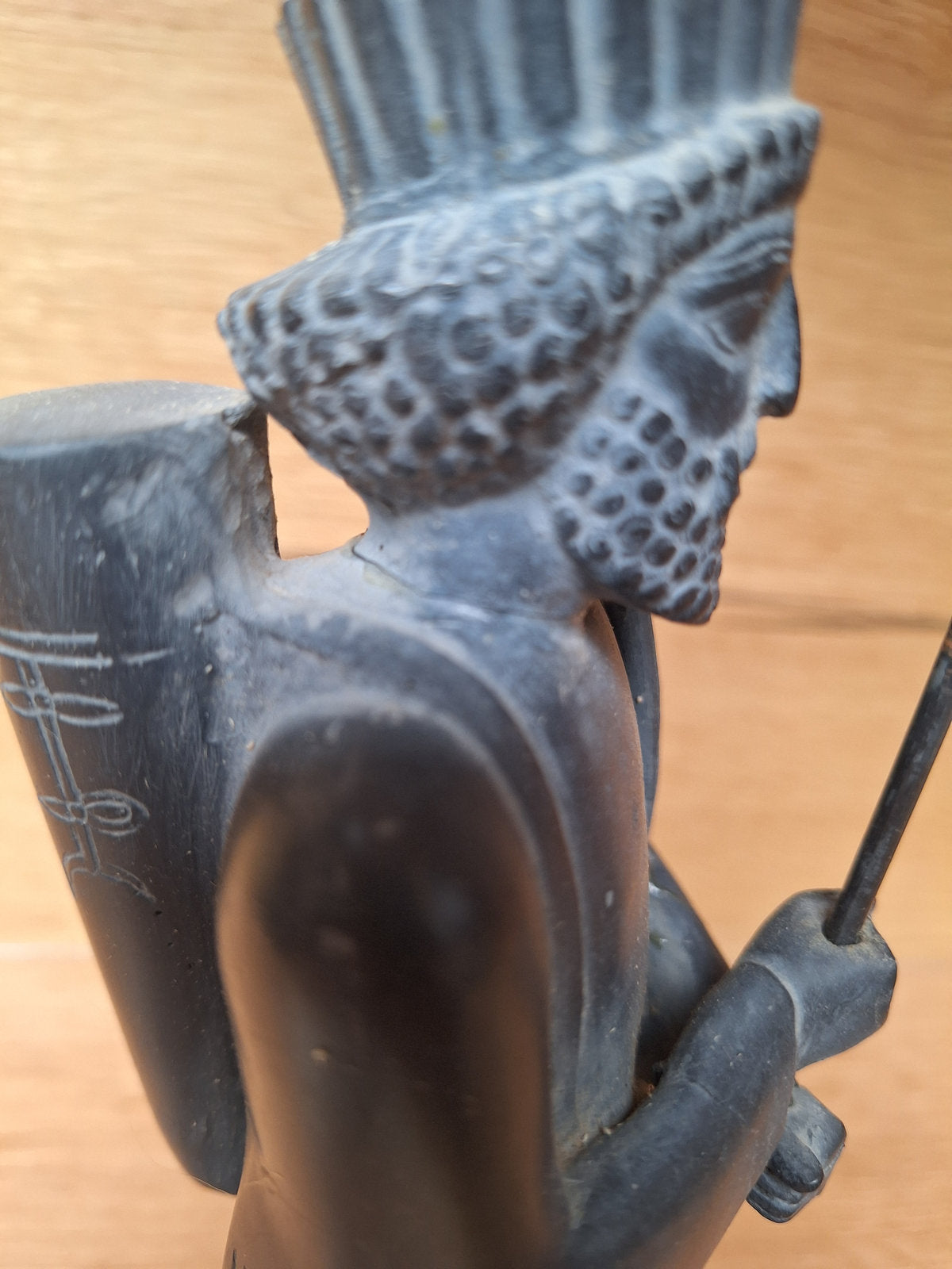 Statue de garde perse de Persépolis – Reproduction SAFIR – Art achéménide – 27 cm
