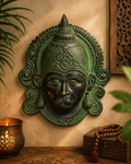 Masque Ancien du Seigneur Hanuman en Bronze, Divinité Hindou, Asie, Collection