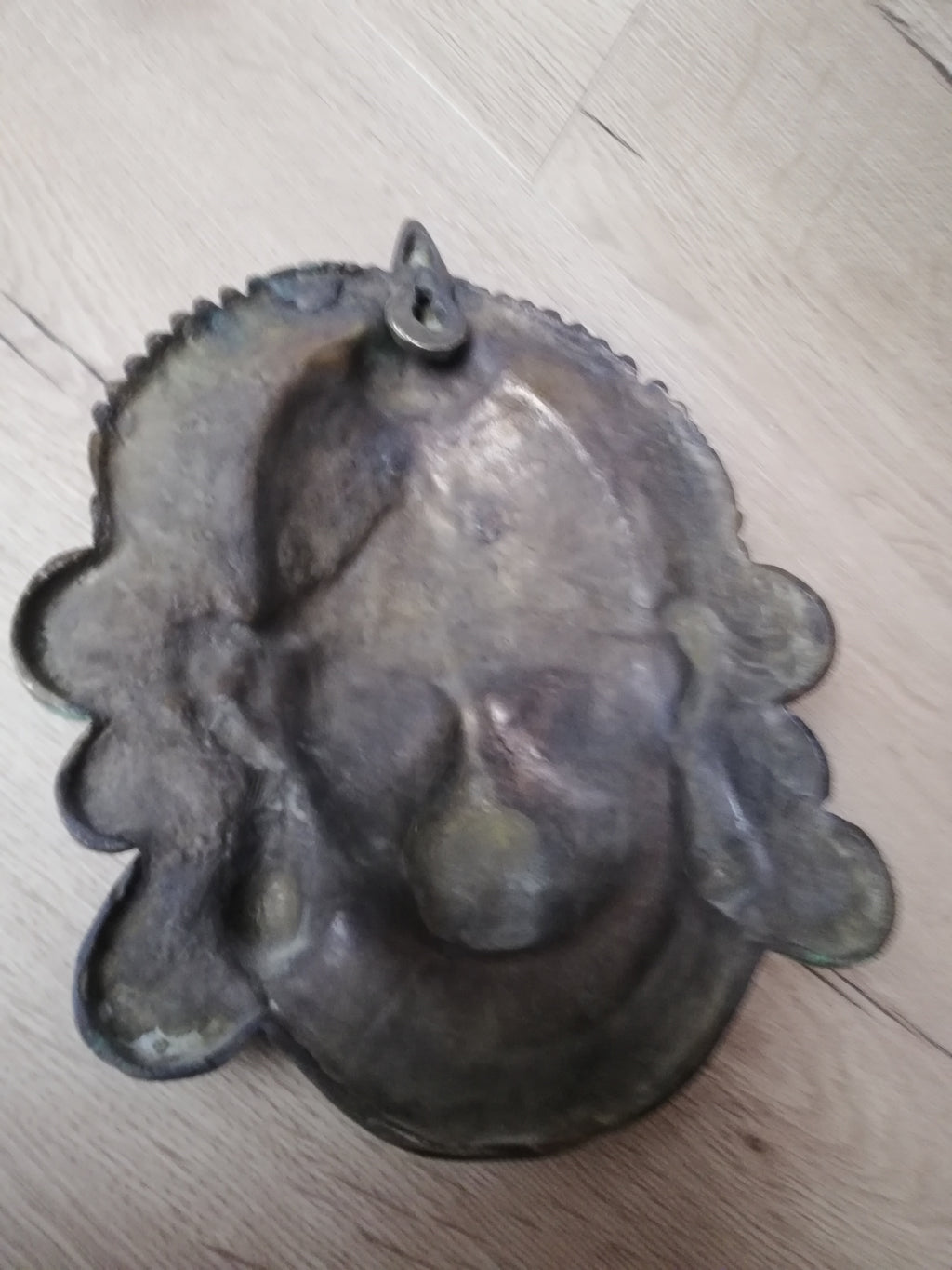 Masque Ancien du Seigneur Hanuman en Bronze, Divinité Hindou, Asie, Collection