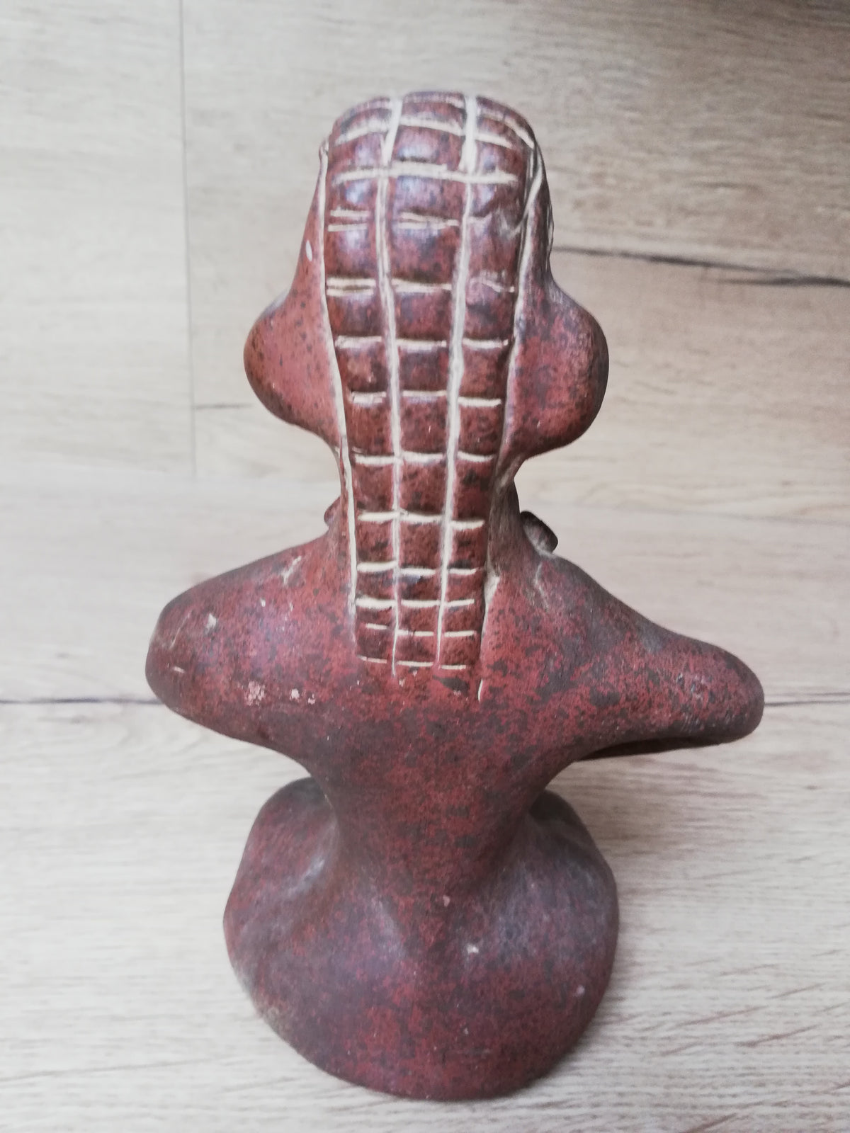 Statuette Femme Précolombienne Mexique – Terre Cuite 19,5 cm – Art Mésoaméricain