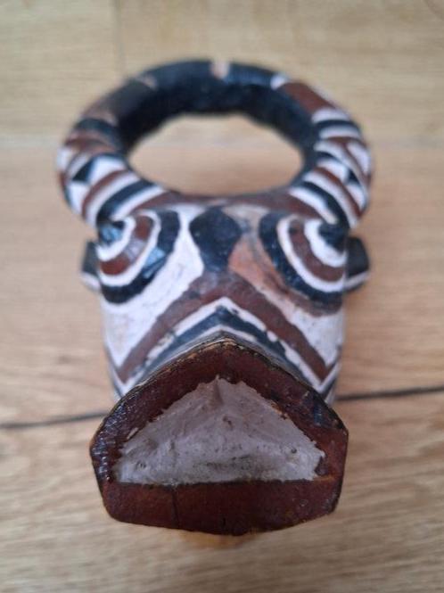 Masque buffle de style Bwa en bois polychrome – Burkina Faso – Art africain